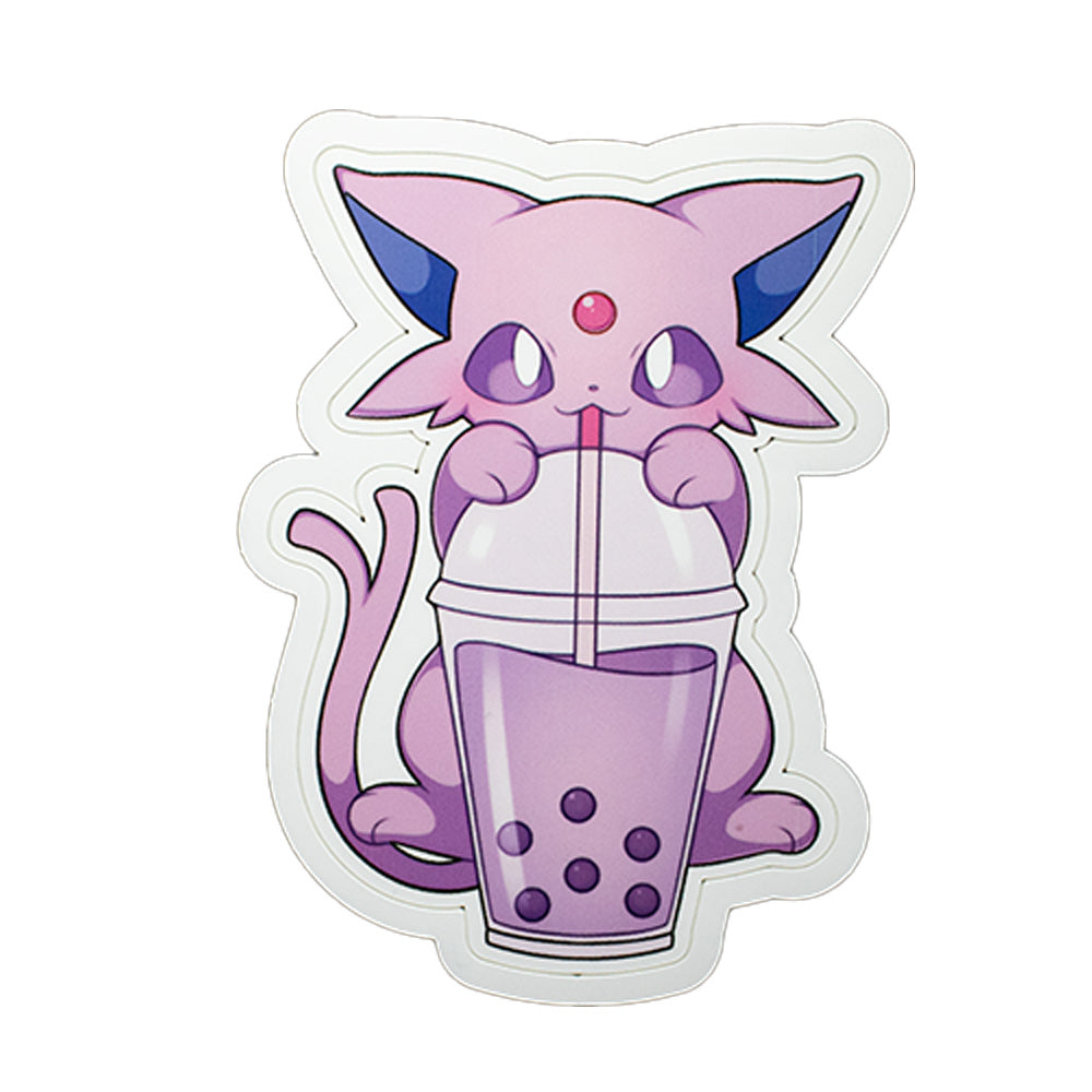 Espeon Boba Sticker