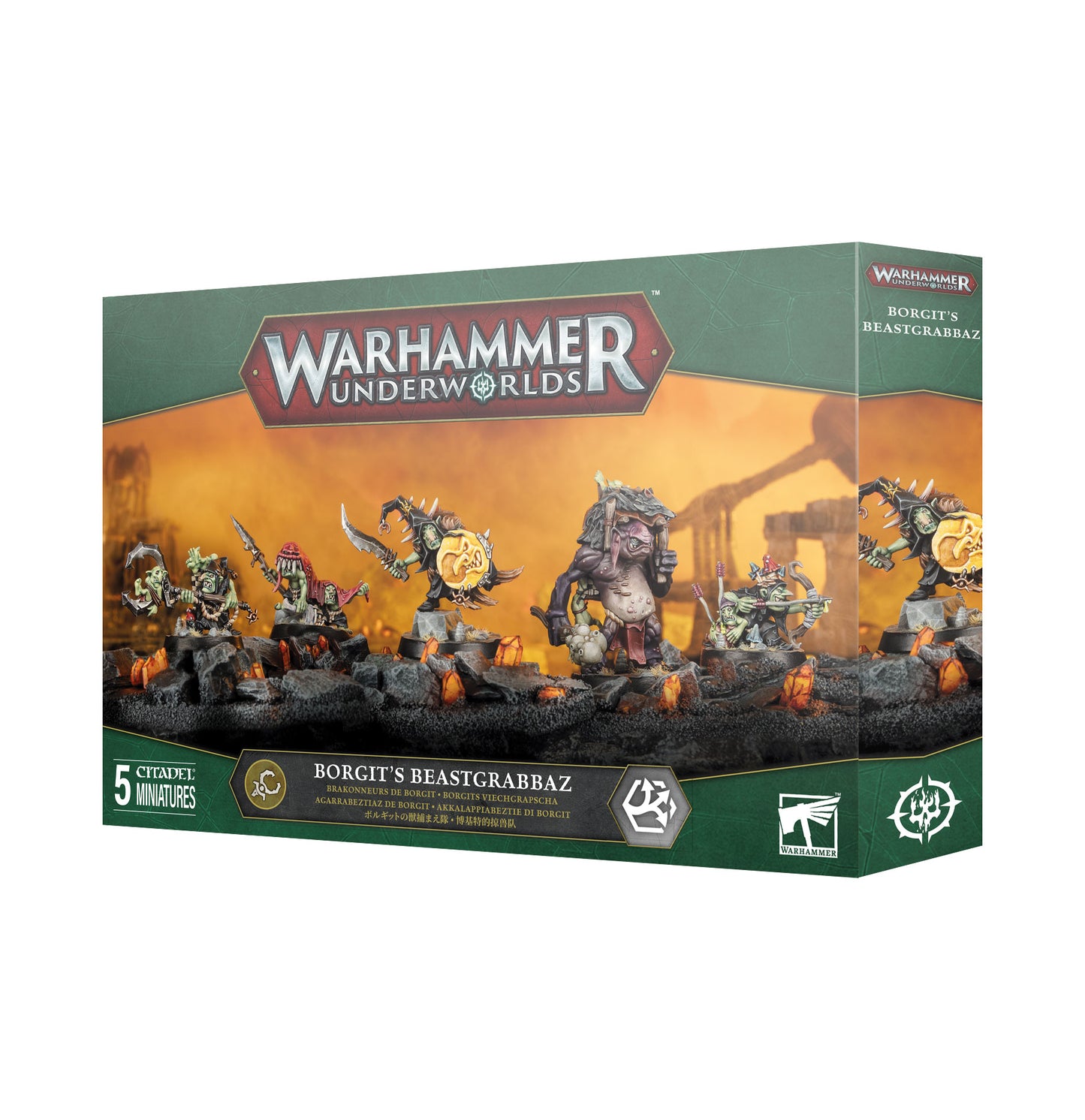 Games Workshop - Warhammer Underworlds - Borgit's Beastgrabbas