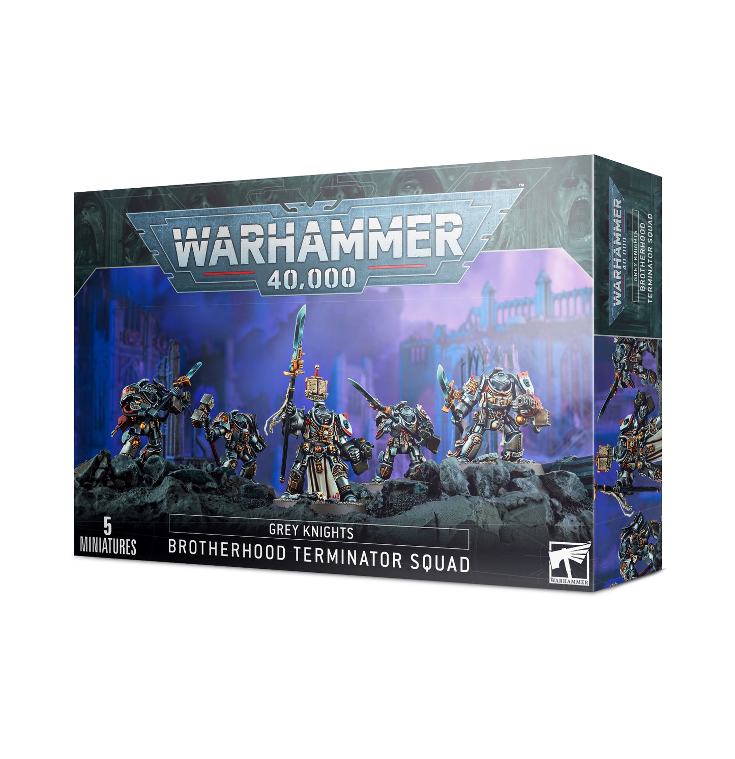 Games Workshop - Warhammer 40K - Grey Knights - Brotherhood Terminator Squad