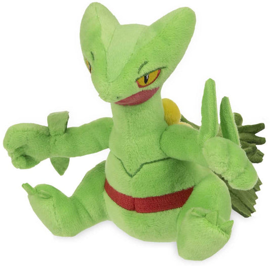 Pokemon Center: Sitting Cuties: Sceptile Plush # 254 -  Generation 3 - 6 In