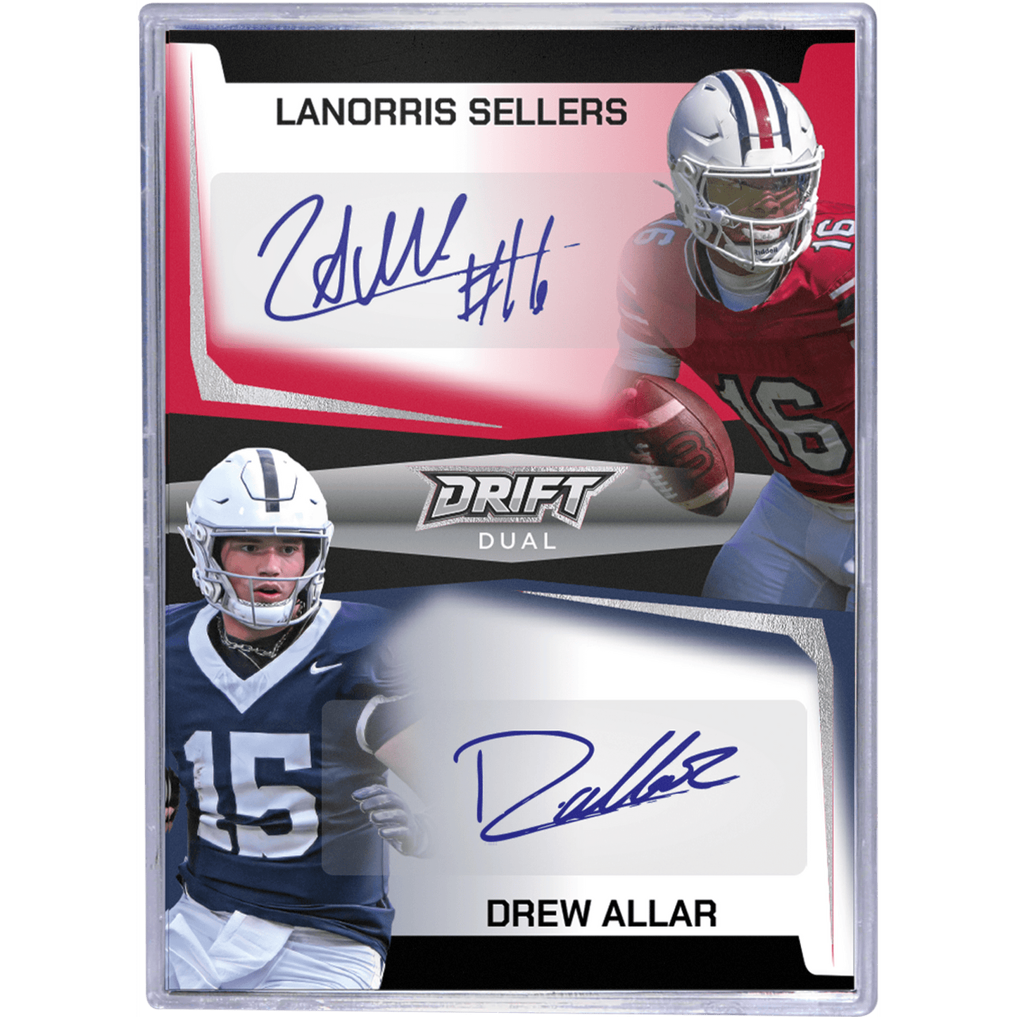 2025 Pulse Drift Football Hobby Box - 4 Autographs Per Box