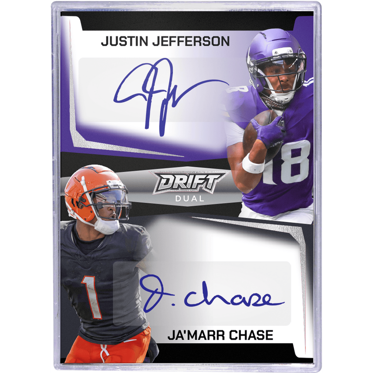 2025 Pulse Drift Football Hobby Box - 4 Autographs Per Box