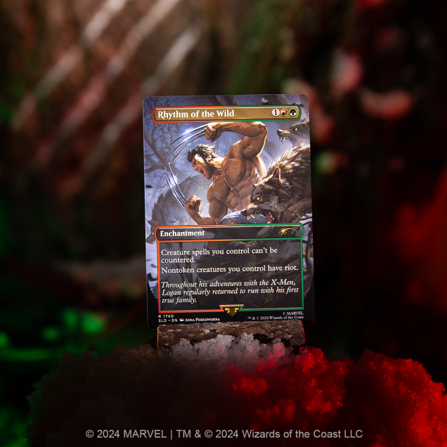 Magic the Gathering Secret Lair x Marvel's Wolverine - Non-Foil Edition