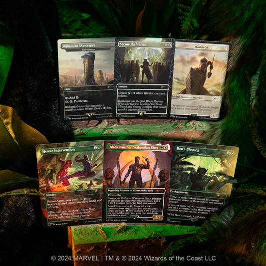 Magic the Gathering Secret Lair x Marvel's Black Panther - Non-Foil Edition