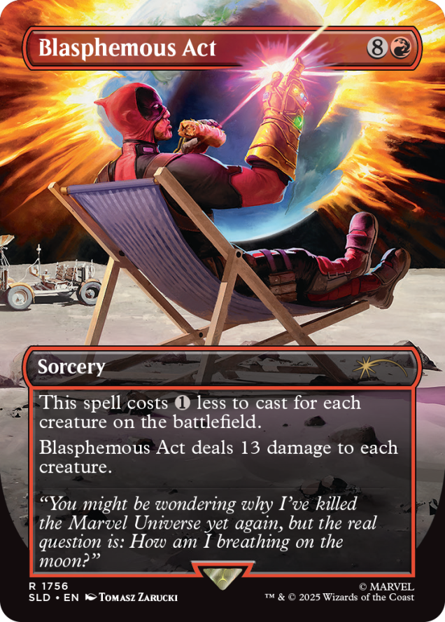 Magic the Gathering Secret Lair x Marvel's Deadpool (Non-Foil)