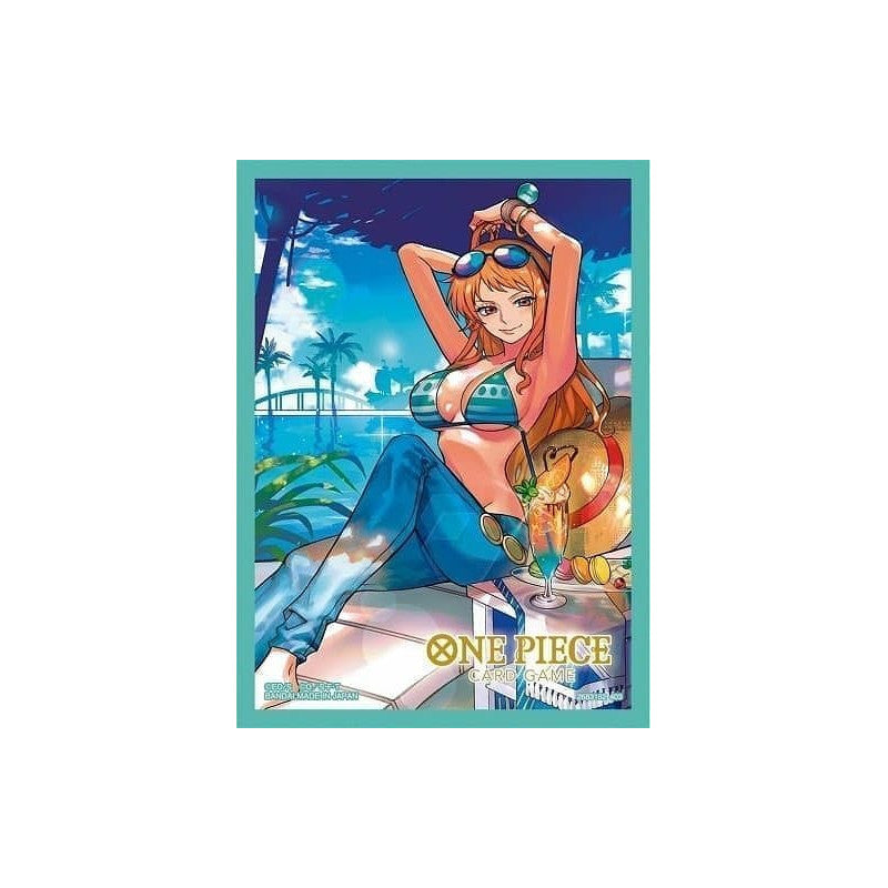 One Piece Trading Card Game Assortment 4 Nami Card Sleeves [70 Sleeves]