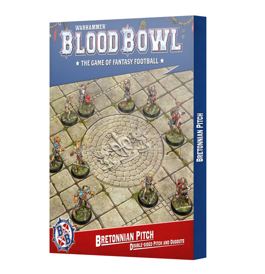 Games Workshop - Blood Bowl - Bretonnian Pitch and Dugouts