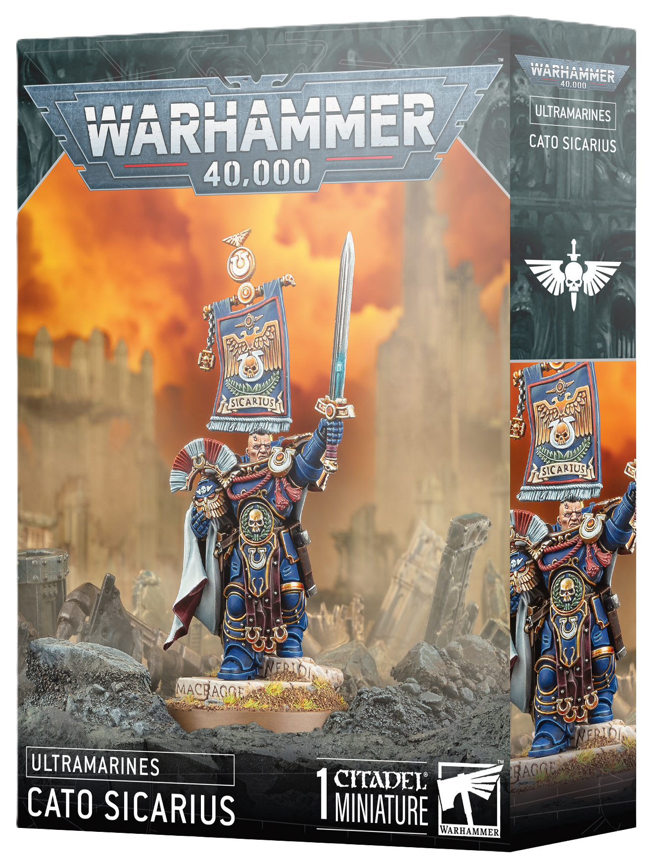 Games Workshop - Warhammer 40K - Ultramarines - Cato Sicarius