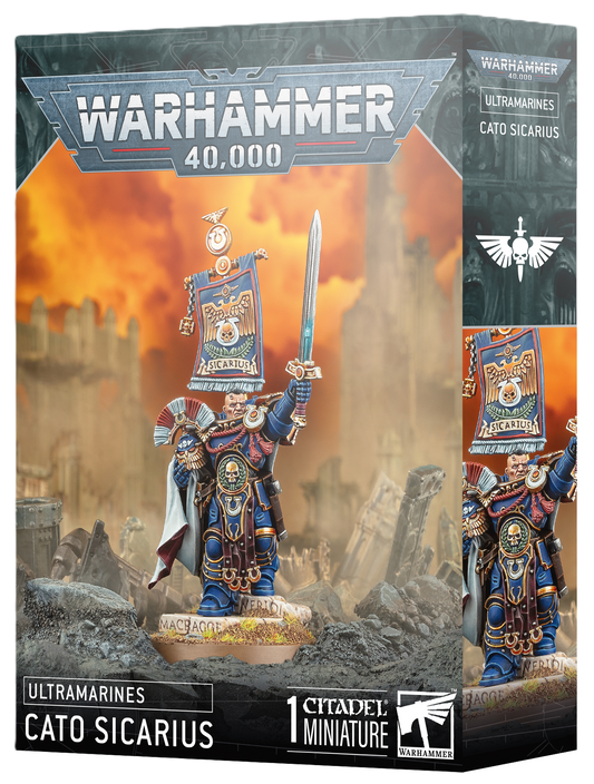 Games Workshop - Warhammer 40K - Ultramarines - Cato Sicarius