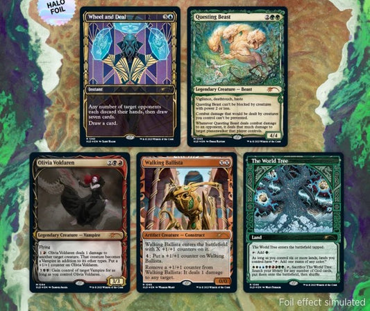 Magic the Gathering Secret Lair Drop: Showcase: March of the Machine Vol. 1 - Halo Foil Edition
