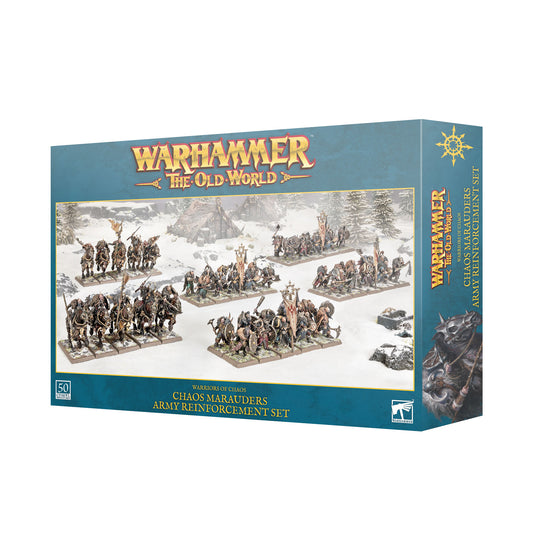 Games Workshop - Warhammer The Old World - Warriors of Chaos - Chaos Marauders Army Reinforcement Set