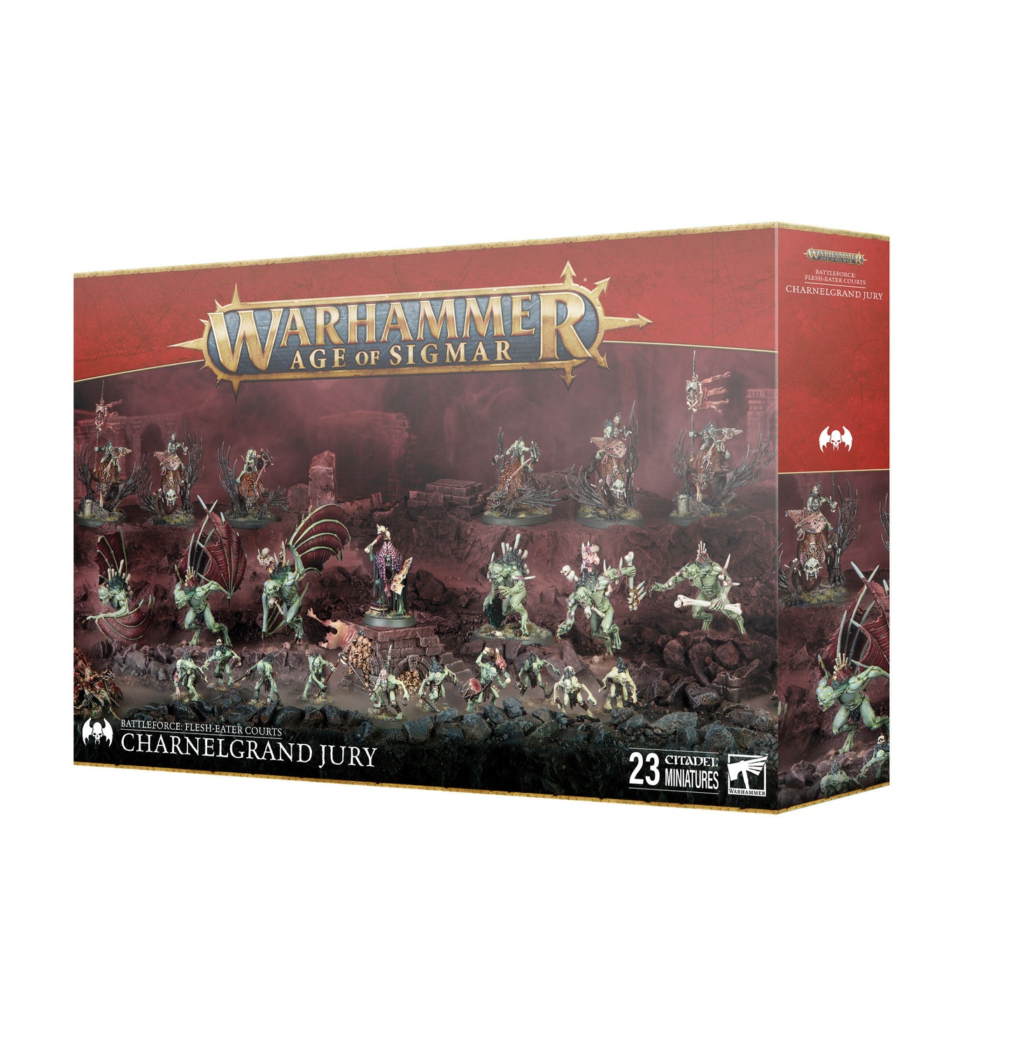 Games Workshop - Warhammer Age of Sigmar - Flesh-Eater Courts - Charnelgrand Jury Battleforce