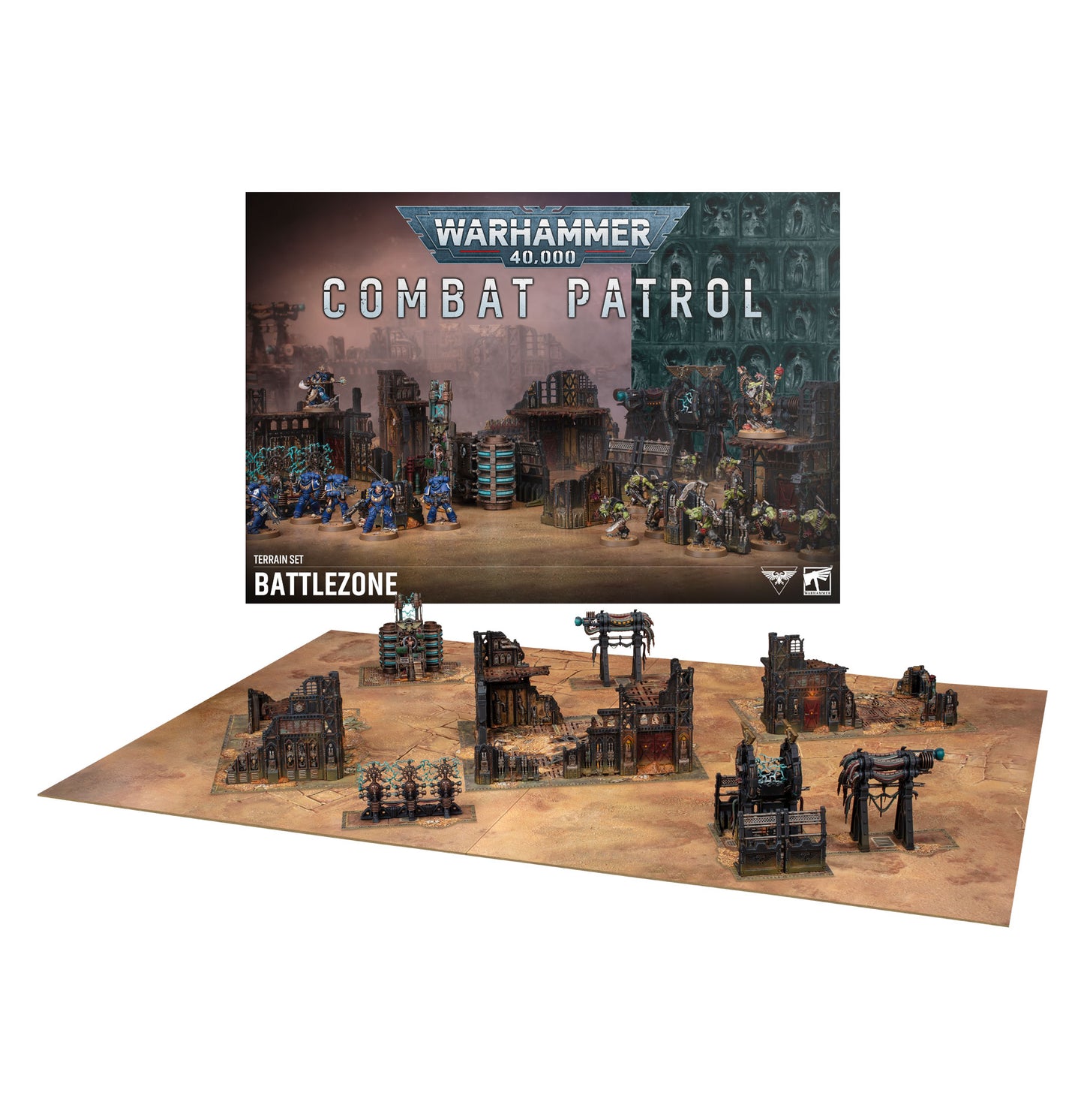 Games Workshop - Warhammer 40K - Combat Patrol Terrain Set - Battle Zone 2026