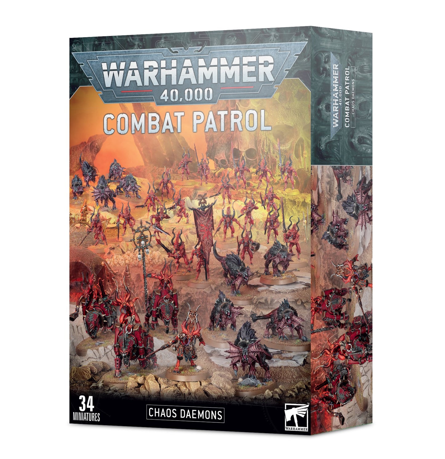 Games Workshop - Warhammer 40K - Chaos Daemons - Combat Patrol