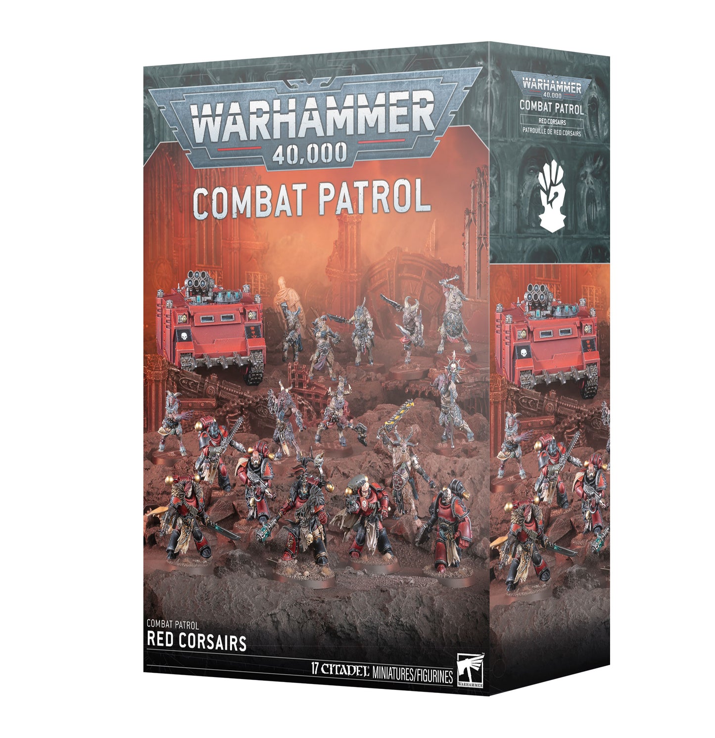 Games Workshop - Warhammer 40K - Chaos Space Marines - Red Corsairs Combat Patrol 2026