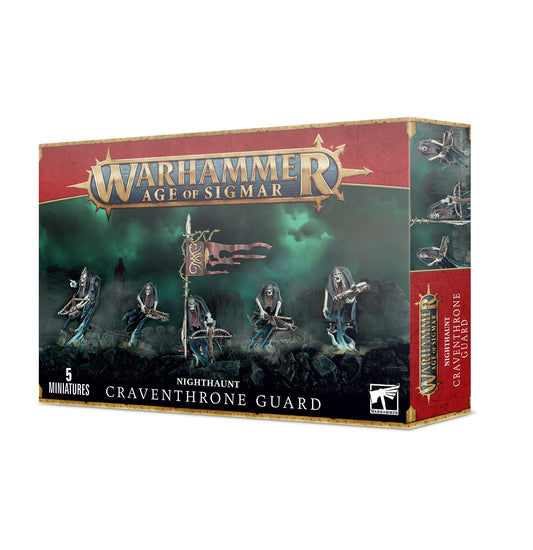 Games Workshop - Warhammer Age of Sigmar - Nighthaunt - Craventhrone Guard
