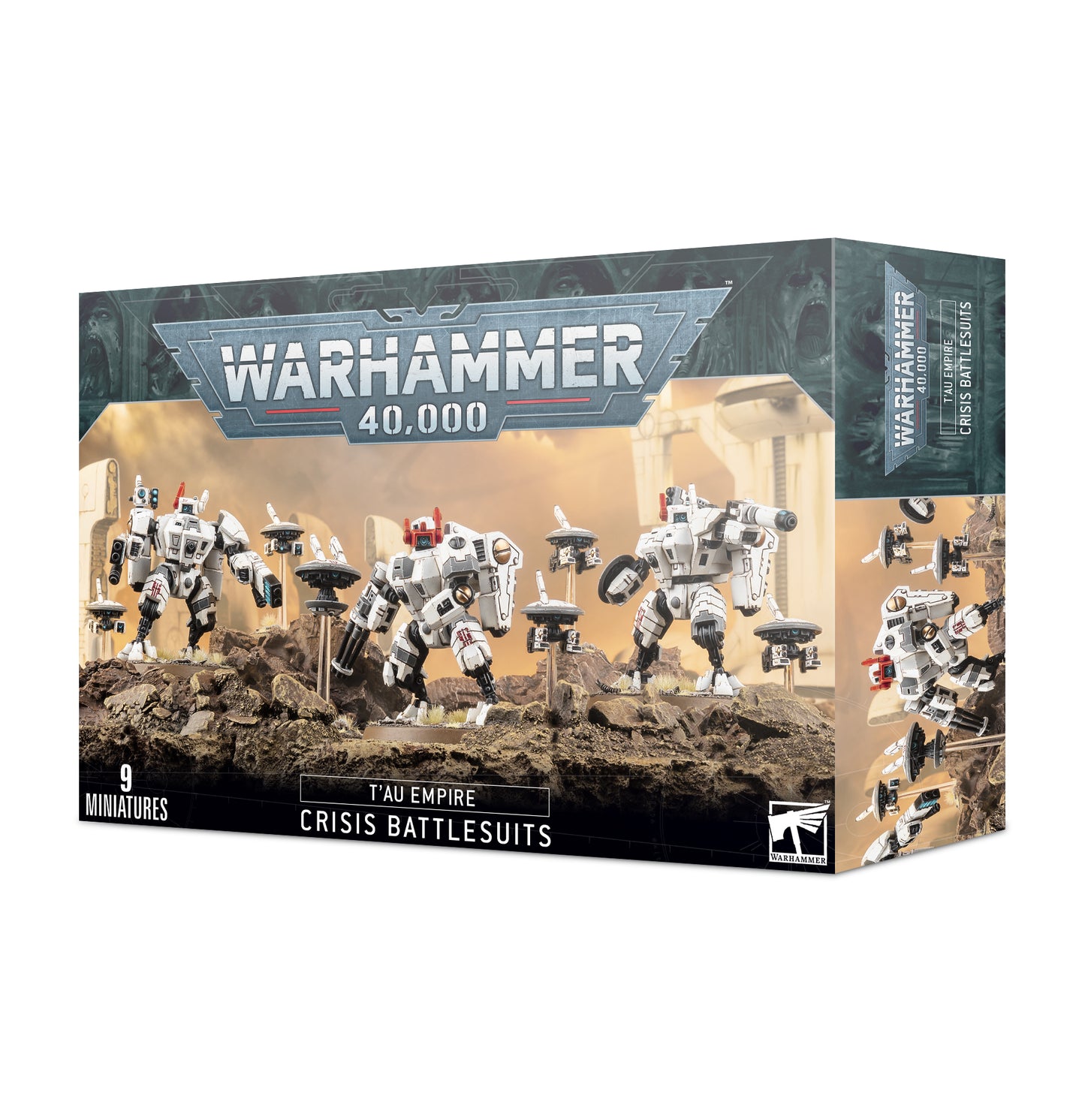 Games Workshop - Warhammer 40K - T'au Empire - Crisis Battlesuits