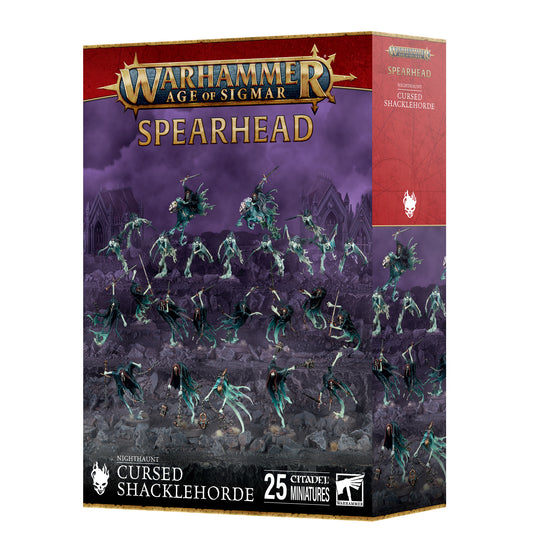 Games Workshop - Warhammer Age of Sigmar - Nighthaunt - Spearhead Cursed Shacklehorde