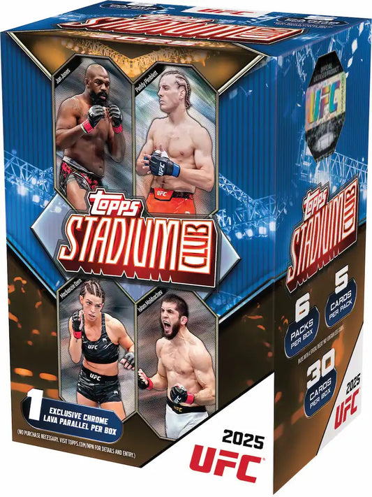 2025 Topps Stadium Club UFC Blaster Value Box