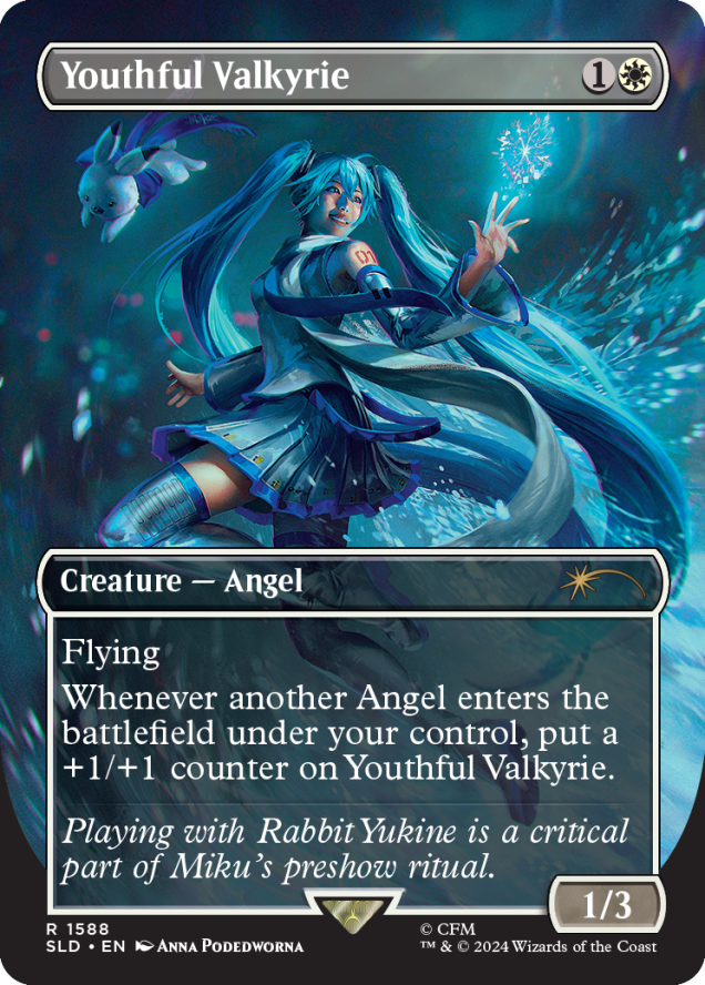 Magic the Gathering Secret Lair x Hatsune Miku: Winter Diva English Edition (Foil)