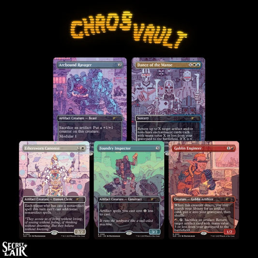 Magic the Gathering Secret Lair x Chaos Vault Drop: Featuring: Deathburger (Galaxy Foil)