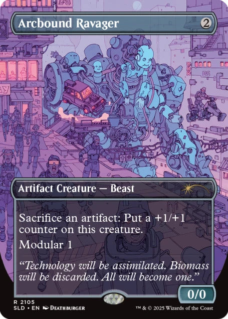 Magic the Gathering Secret Lair x Chaos Vault Drop: Featuring: Deathburger (Galaxy Foil)