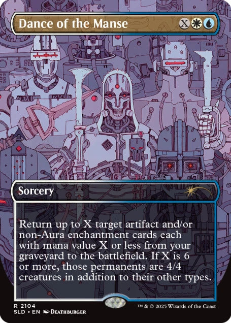 Magic the Gathering Secret Lair x Chaos Vault Drop: Featuring: Deathburger (Galaxy Foil)