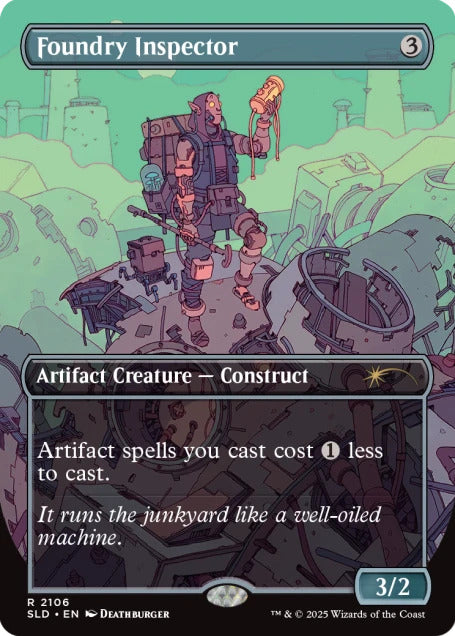 Magic the Gathering Secret Lair x Chaos Vault Drop: Featuring: Deathburger (Galaxy Foil)