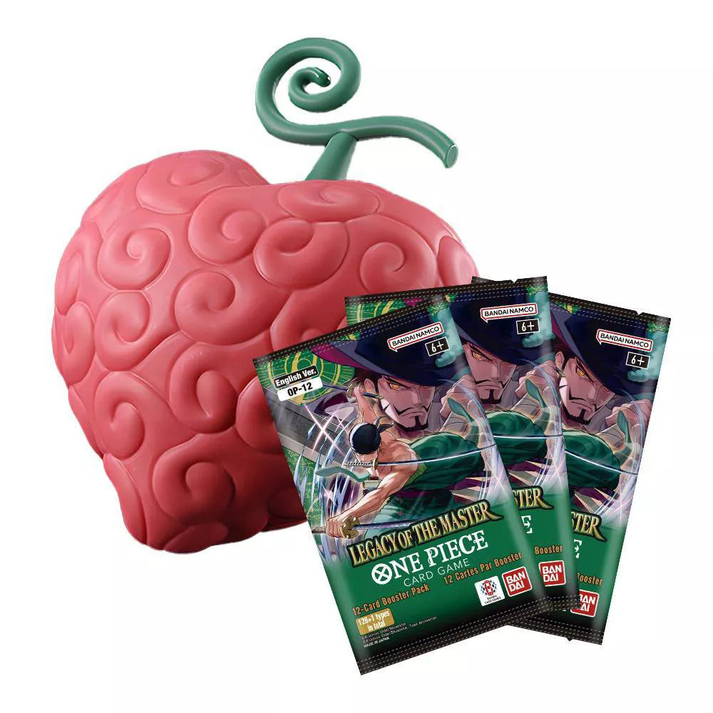 One Piece Card Game: Devil Fruit Collection Vol. 3 (DF-03) - 3 Packs, Deck Box