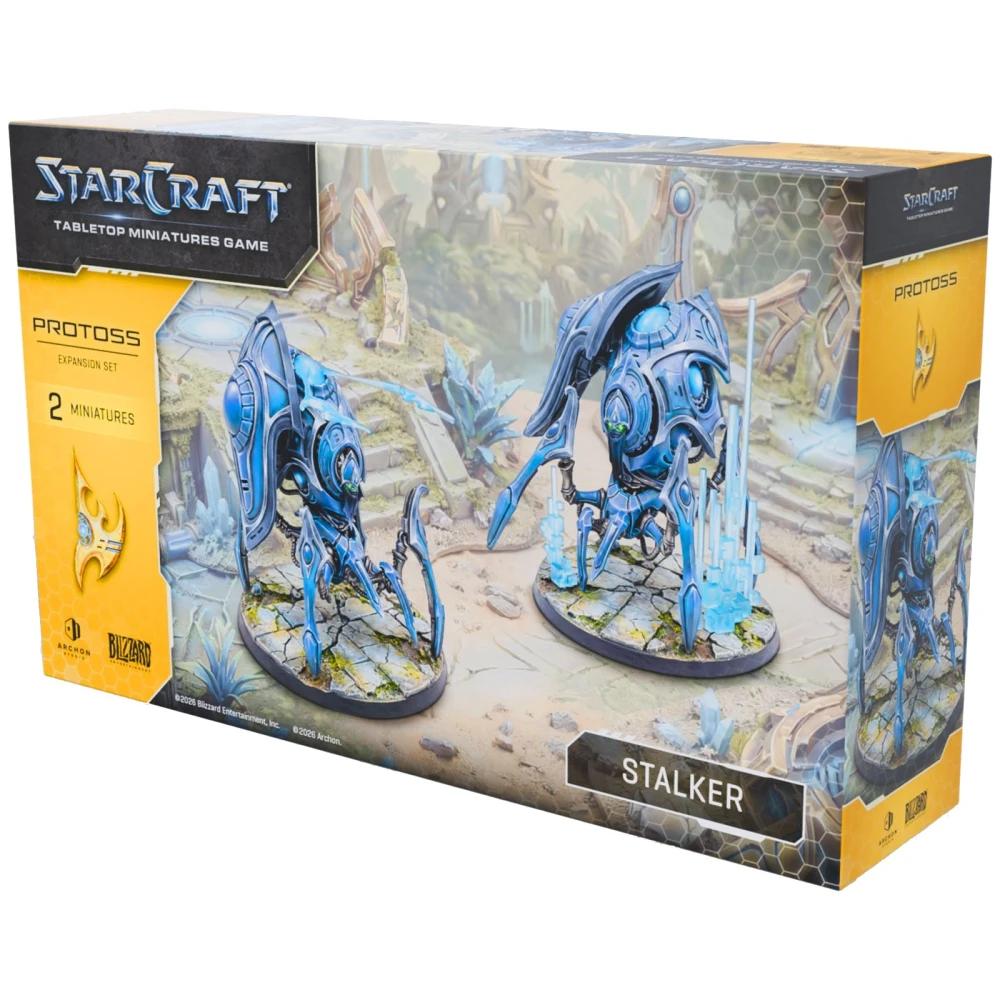 Archon Studio StarCraft: The Miniatures Game – Protoss Stalker Expansion Set – 2 Unpainted Miniatures