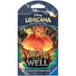 Ravensburger Disney Lorcana TCG: Whispers in The Well Assorted Single Booster Pack (12 Cards) - Collectible Trading Cards - Ideal for Disney Fans & TCG Players - Ages 8+