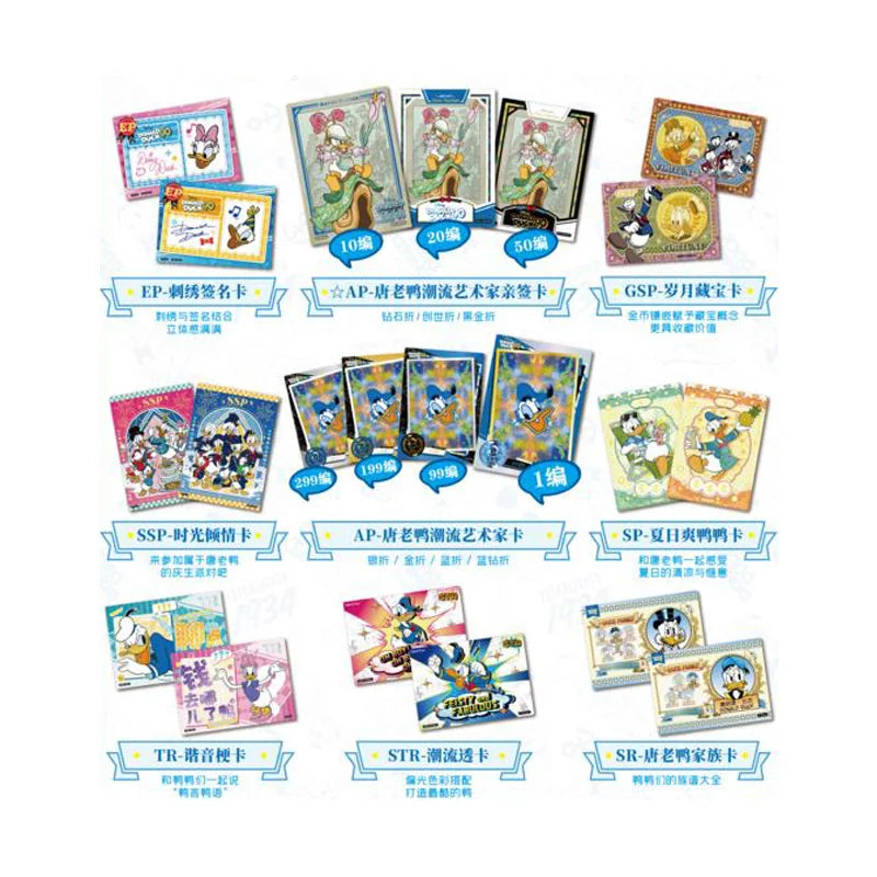 Cardfun Disney Donald Duck 90th Birthday Box - 10 Packs (Chinese)