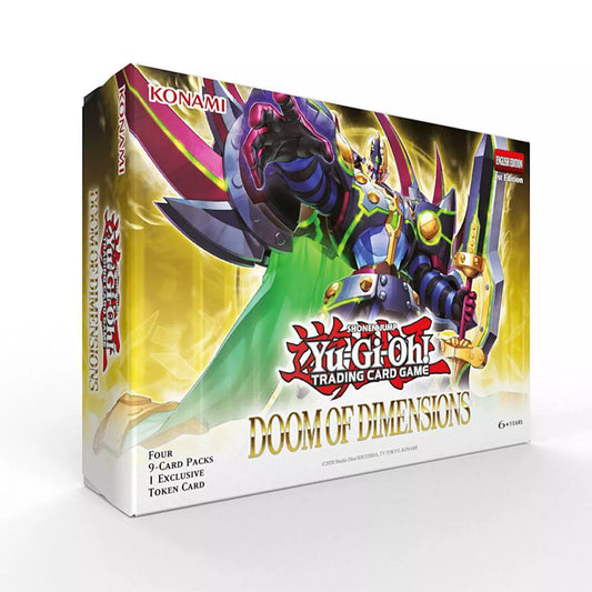 Yu-Gi-Oh! TCG: Doom of Dimensions Tuck Box (4 Packs)