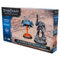 StarCraft: Tabletop Miniatures Game – Terran Jim Raynor & Point Defense Drone Hero Expansion Set – 2 Unpainted Plastic Miniatures, Cards and Base – Archon Studio