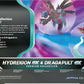 Pokemon TCG: Hydreigon ex & Dragapult ex Premium Collection - 10 Packs, Promo Cards