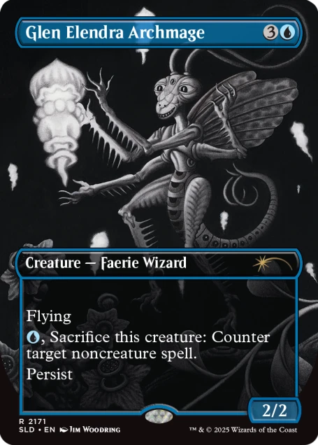 Magic the Gathering Secret Lair Dreaming Darkly (Non-Foil)