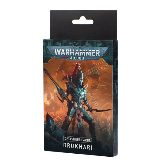 Games Workshop - Warhammer 40K - Drukhari - Datasheet Cards 2025