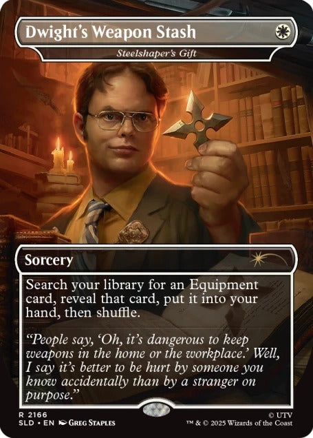 Magic the Gathering Secret Lair x The Office: Dwight's Destiny (Foil)