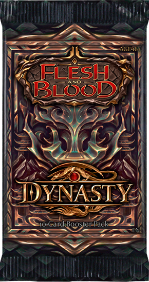 Flesh and Blood CCG: Dynasty: Booster Pack (10 Cards)