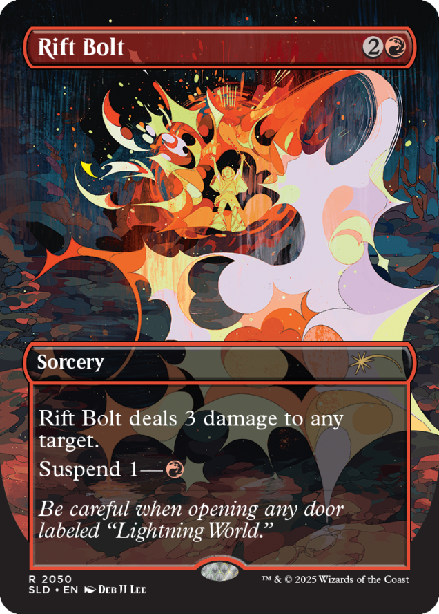 Magic the Gathering Secret Lair Everything Is On Fire (Foil)