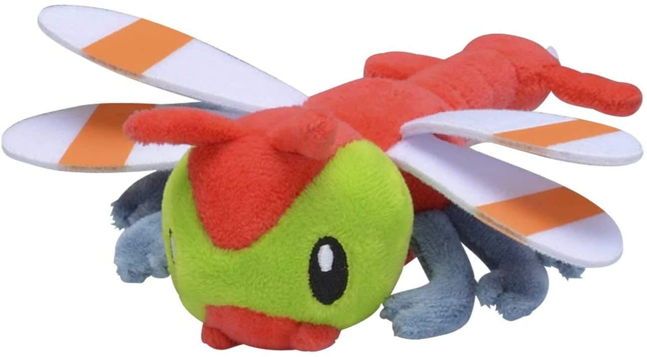 Pokemon Center: Sitting Cuties: Yanma Plush # 193 -  Generation 2 - 6 In