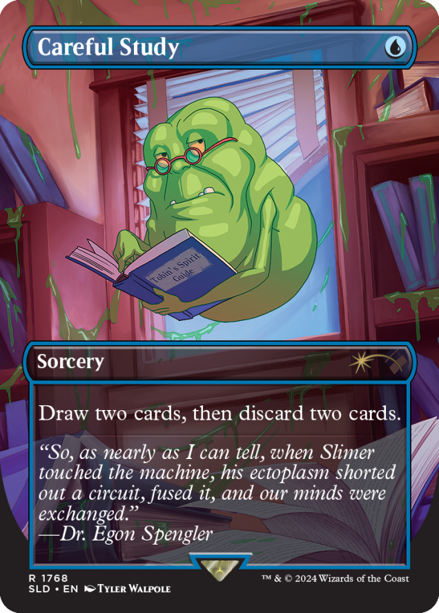 Magic the Gathering Secret Lair x Ghostbusters: The Real Ghostbusters Foil Edition