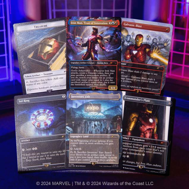 Magic the Gathering Secret Lair x Marvel's Iron Man - Non-Foil Edition