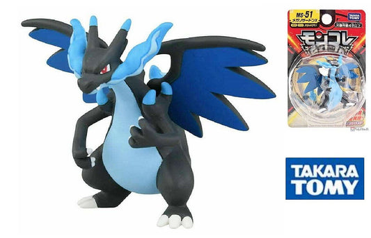 Takara Tomy MS-51 Pokemon Moncolle Mega Charizard X EX Figure (Japan Import)