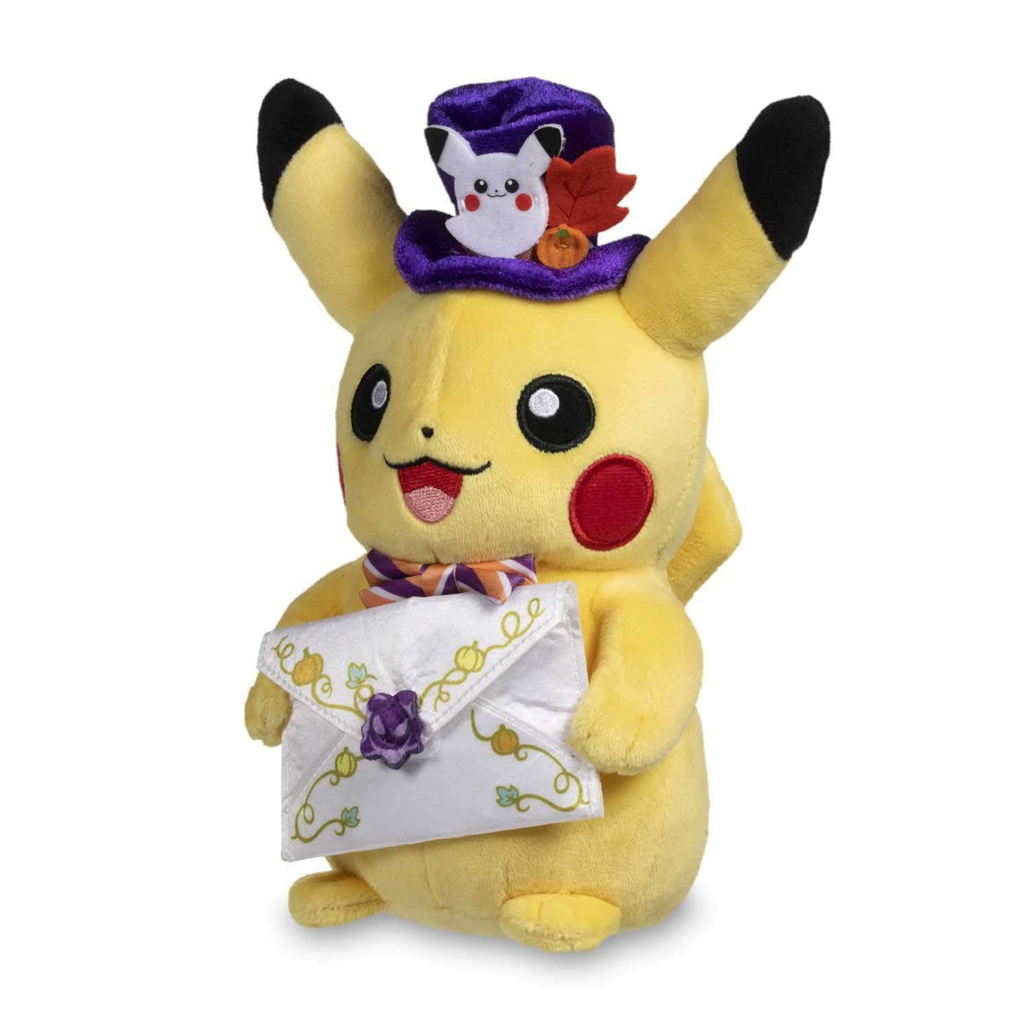 Pokemon Pumpkin Celebration Pikachu Plush