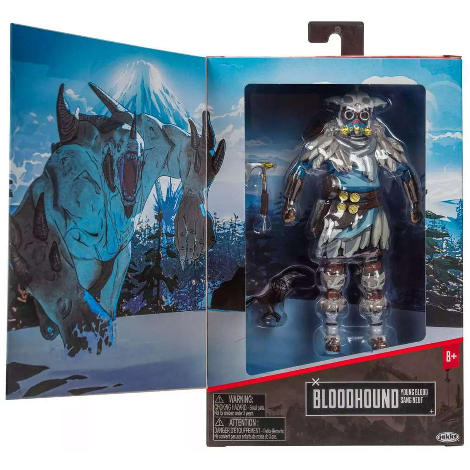 JAKKS Pacific Apex Legends BLOODHOUND Young Blood Action Figure in Box JAKKS Pacific Apex Legends BLOODHOUND Young Blood Action Figure in Box
