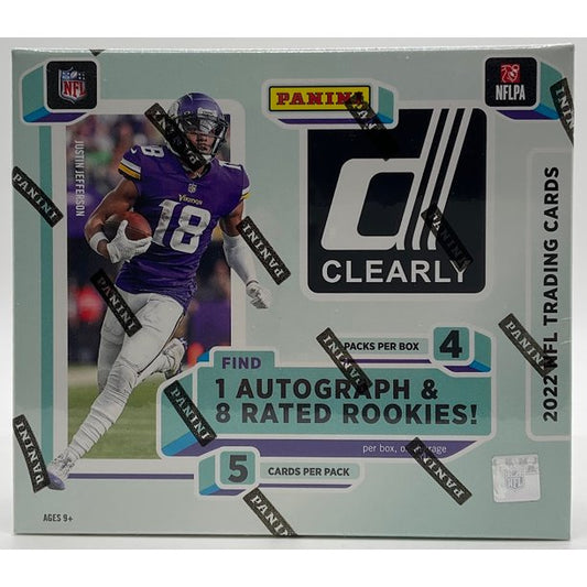 2022 Panini Clearly Donruss Football Hobby Box