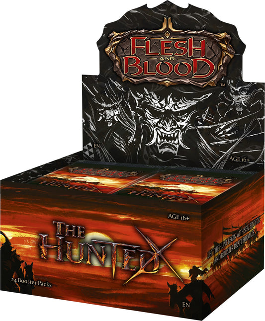 Legend Story Studios Flesh & Blood TCG: The Hunted Booster Box (24 Packs) - Presale Ships 1/31/2025