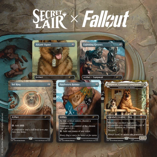 Magic the Gathering Secret Lair x Fallout: Greet the Dog (Non-Foil)