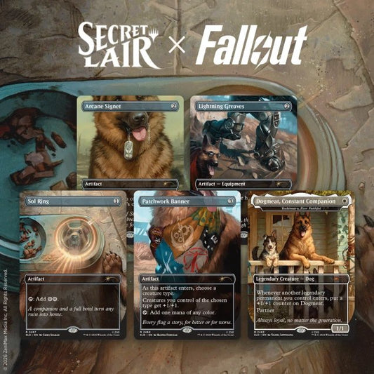 Magic the Gathering Secret Lair x Fallout: Greet the Dog (Foil)